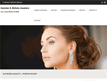 Tablet Screenshot of beholzjewelers.com
